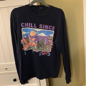 BRANDY MELVILLE Chill Since 1993 Graphic Longsleeve